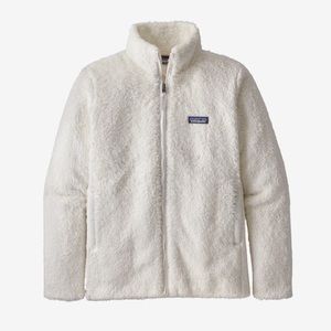 Patagonia Women’s Los Gatos Fleece Jacket in Birch White Size Large